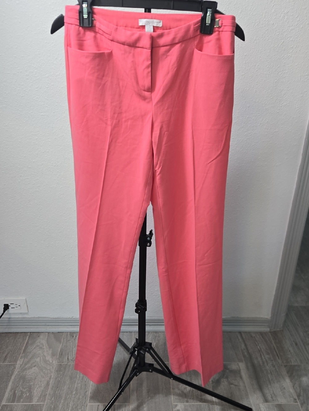 New York & Company Coral Pink Dress Pants
